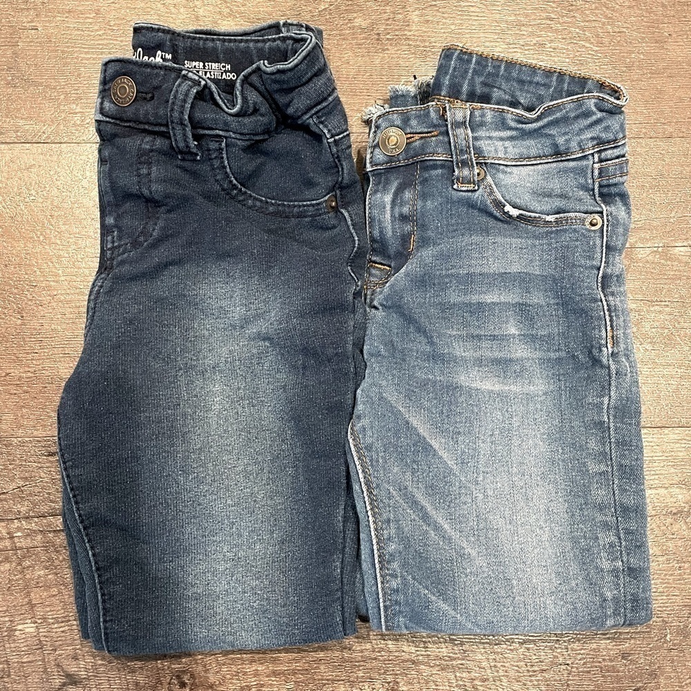 Bundle of Girl’s Blue Jeans Size S(6X) | Cat & Jack and Hudson
